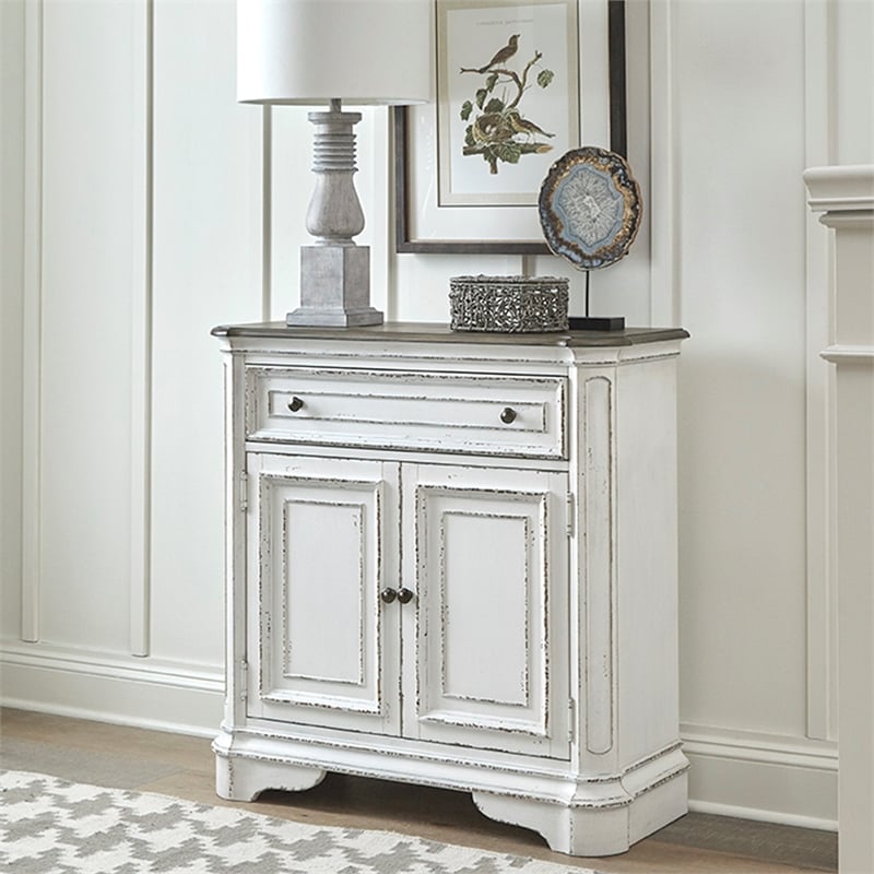 Magnolia Manor Accent Cabinet in White
