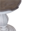 Magnolia Manor Round Accent Table in White