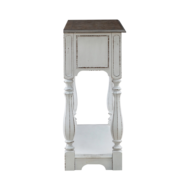 Magnolia Manor Hall Console in White