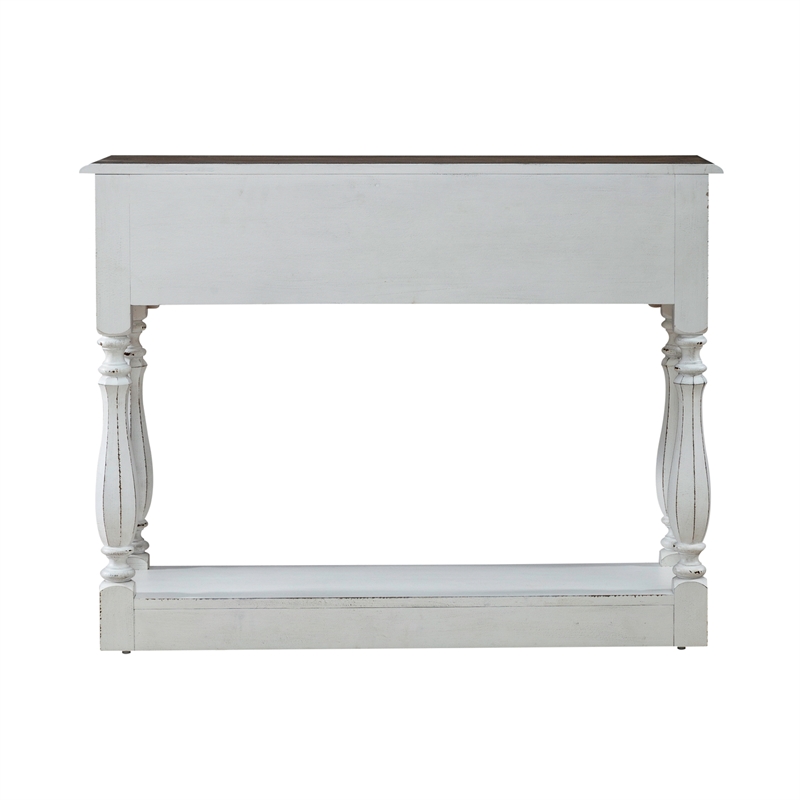 Magnolia Manor Hall Console in White