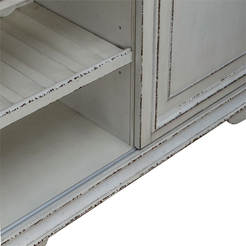 Magnolia Manor Bar Cart in White