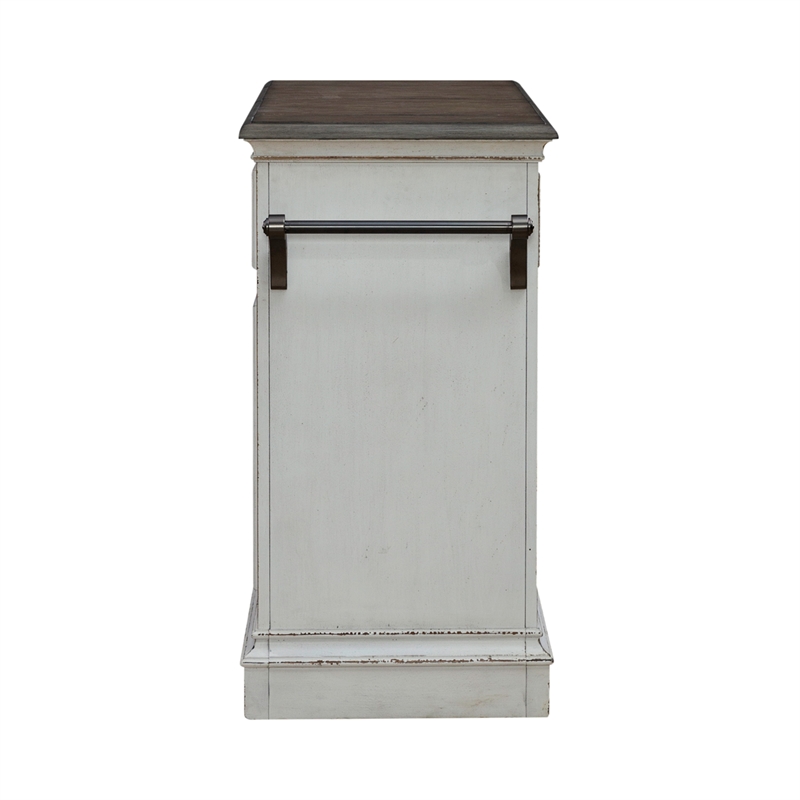 Magnolia Manor Bar Cart in White