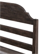 Paradise Valley Ladder Back Bench in Saddle Brown