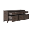 Paradise Valley Credenza in Saddle Brown