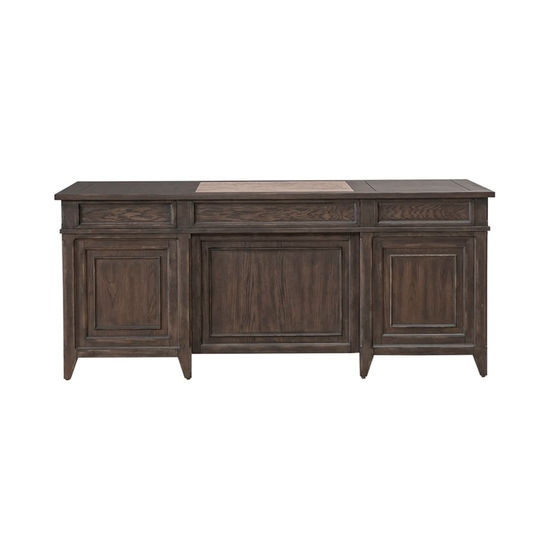Paradise Valley Executive Desk in Brown