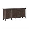 Paradise Valley 76 Inch TV Console in Brown