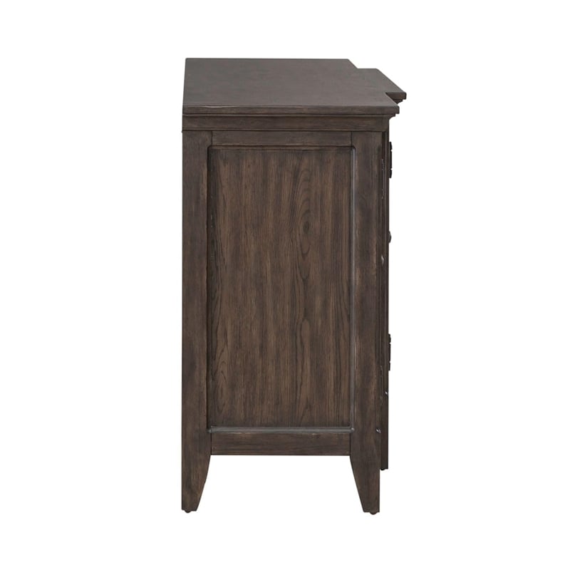 Paradise Valley 76 Inch TV Console in Brown