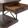 Tribeca Drawer End Table in Brown