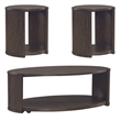 City View 3 Piece Set in Coffee Bean