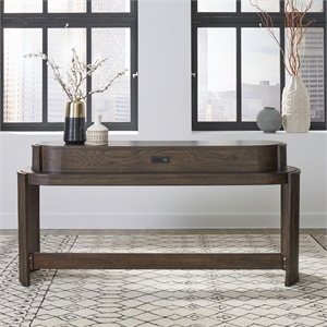 City View Console Bar Table in Coffee Bean