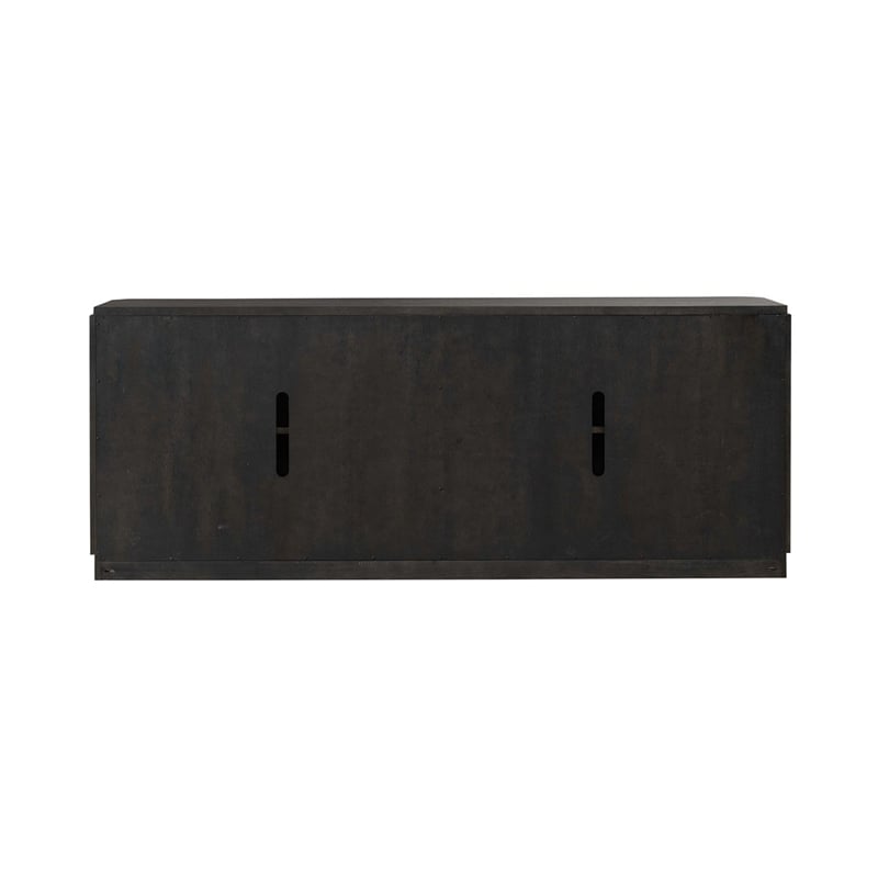 City View 82 Inch TV Console in Coffee Bean