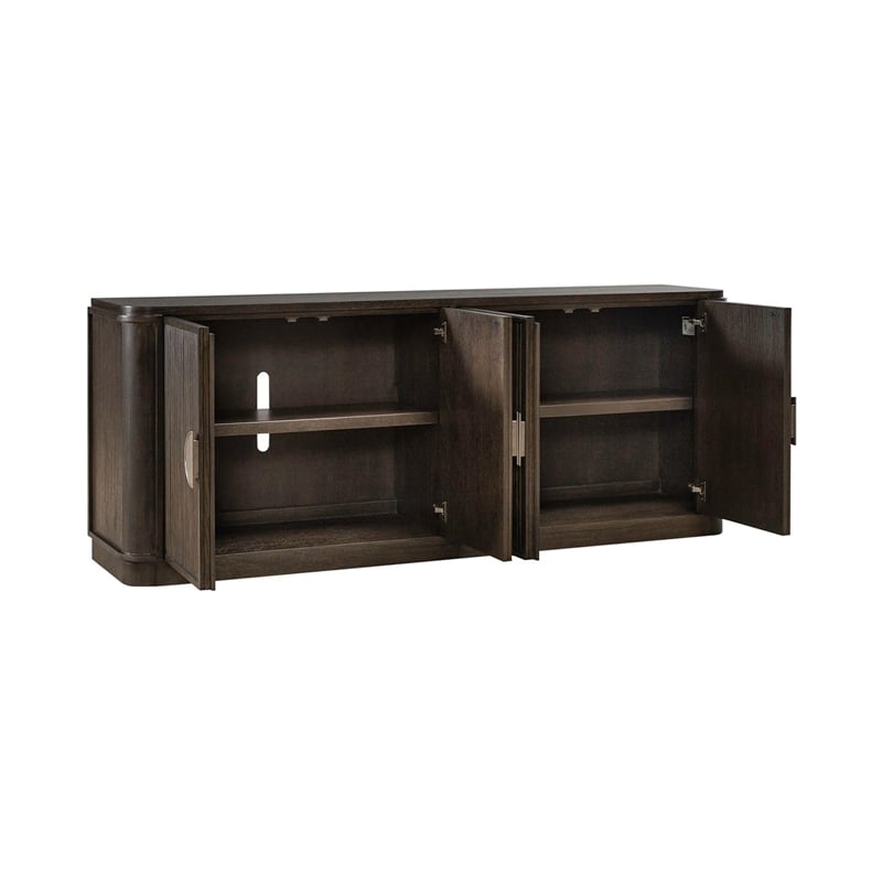 City View 82 Inch TV Console in Coffee Bean