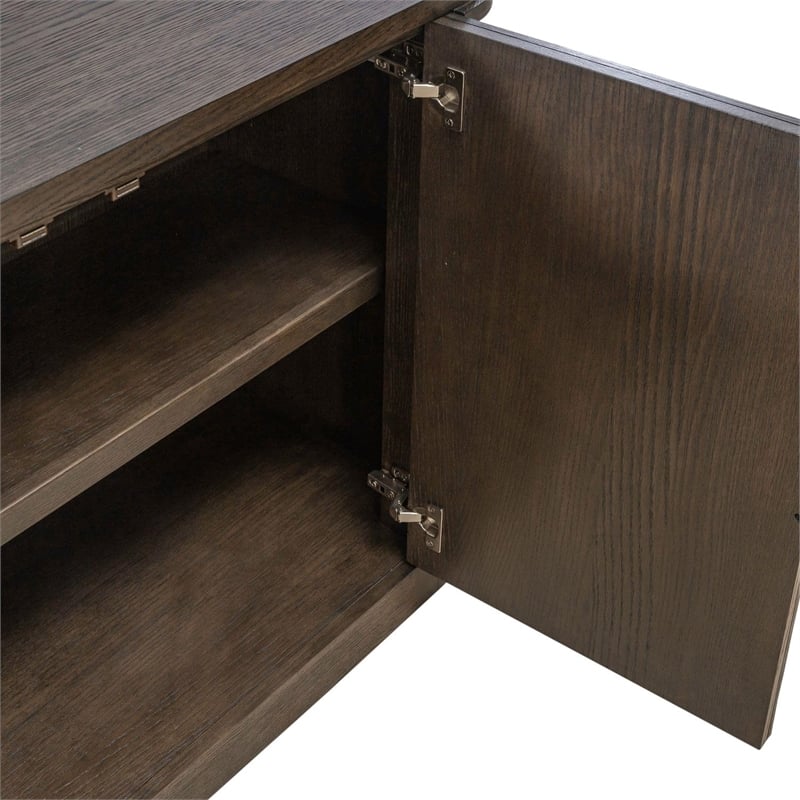 City View 82 Inch TV Console in Coffee Bean