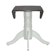 Brook Bay Drop Leaf Table Set in White