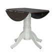 Brook Bay Drop Leaf Table Set in White
