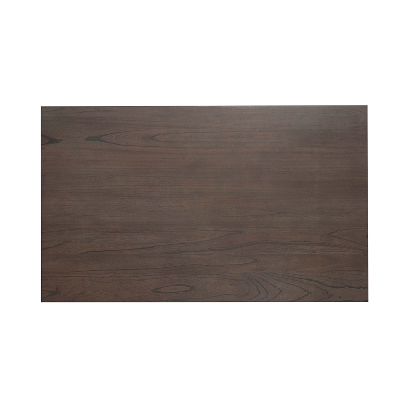 Brook Bay Wood Trestle Table Set in Textured White