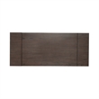 Brook Bay Wood Trestle Table Set in Textured White