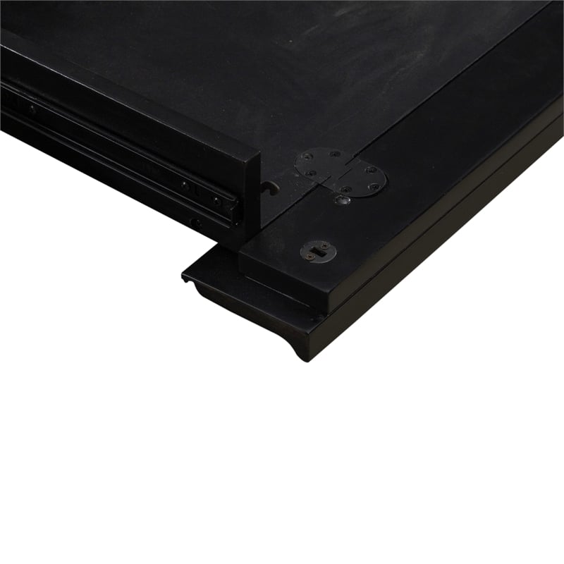 Meritage Jr Executive Desk - Aged Charcoal