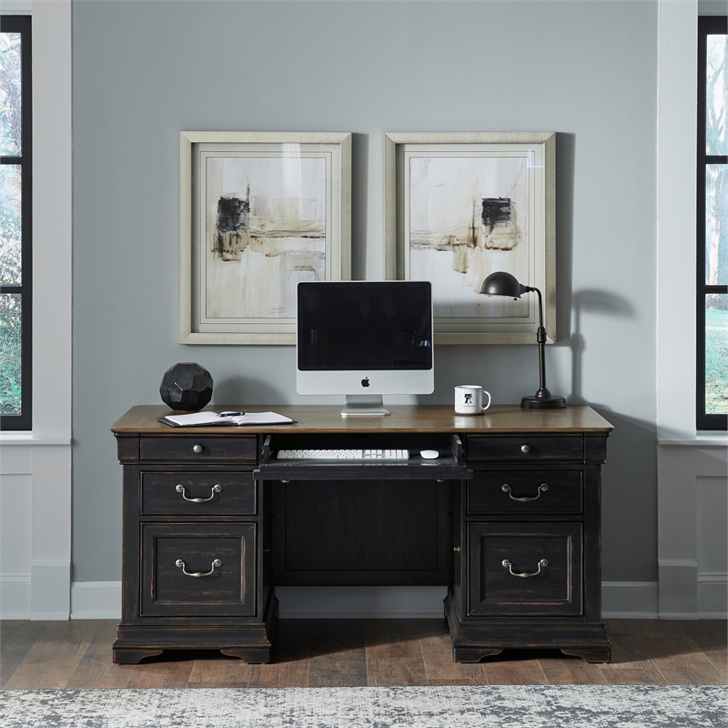 Meritage 5 Piece Jr Executive Set - Aged Charcoal