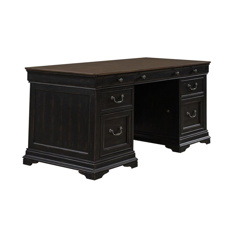 Meritage 5 Piece Jr Executive Set - Aged Charcoal
