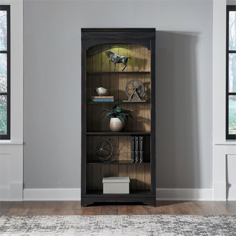 Meritage Bunching Bookcase - Aged Charcoal
