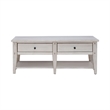 Lake House Cocktail Table in Weathered White