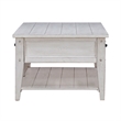 Lake House Cocktail Table in Weathered White