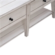 Lake House Cocktail Table in Weathered White