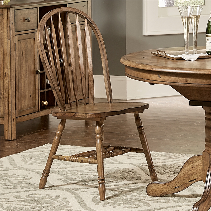 Carolina Crossing 5 Piece Drop Leaf Set in Antique Honey