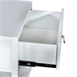 Liberty Furniture East End 1-Shelf/1-Drawer End Table in Wirebrushed White