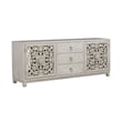 Sundance 2 Door 3 Drawer Accent Cabinet in White