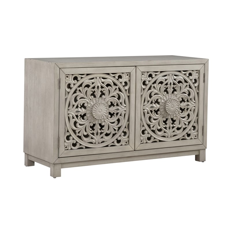 Sundance 2 Door Accent Cabinet in White
