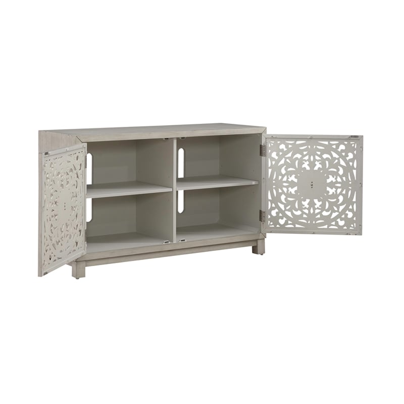 Sundance 2 Door Accent Cabinet in White