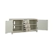 Sundance 2 Door 3 Drawer Accent Cabinet in White