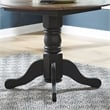 Liberty Furniture Carolina Crossing Drop Leaf Table Set - Black
