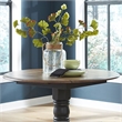 Liberty Furniture Carolina Crossing Drop Leaf Table Set - Black