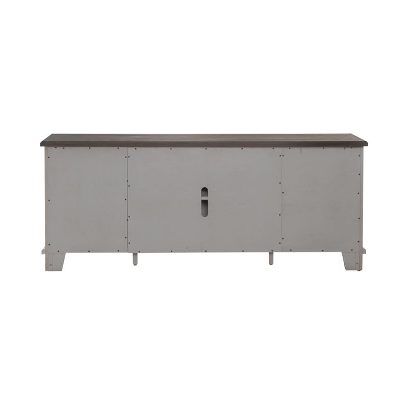 Liberty Furniture River Place 75 Inch Entertainment Console - White