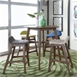 Liberty Furniture Space Savers 24 Inch Counter Chair - Blue (RTA)-Set of 2