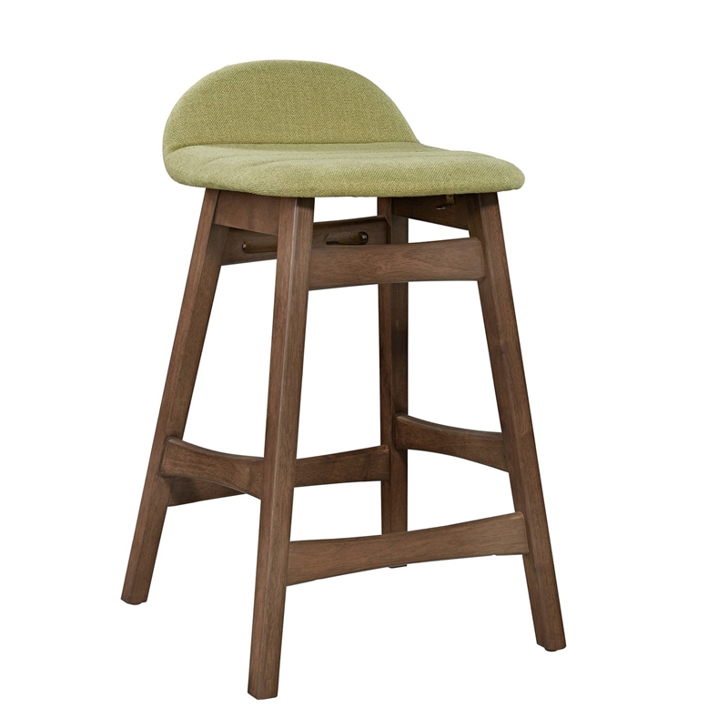 Liberty Furniture Space Savers 24 Inch Counter Chair - Green (RTA)-Set of 2