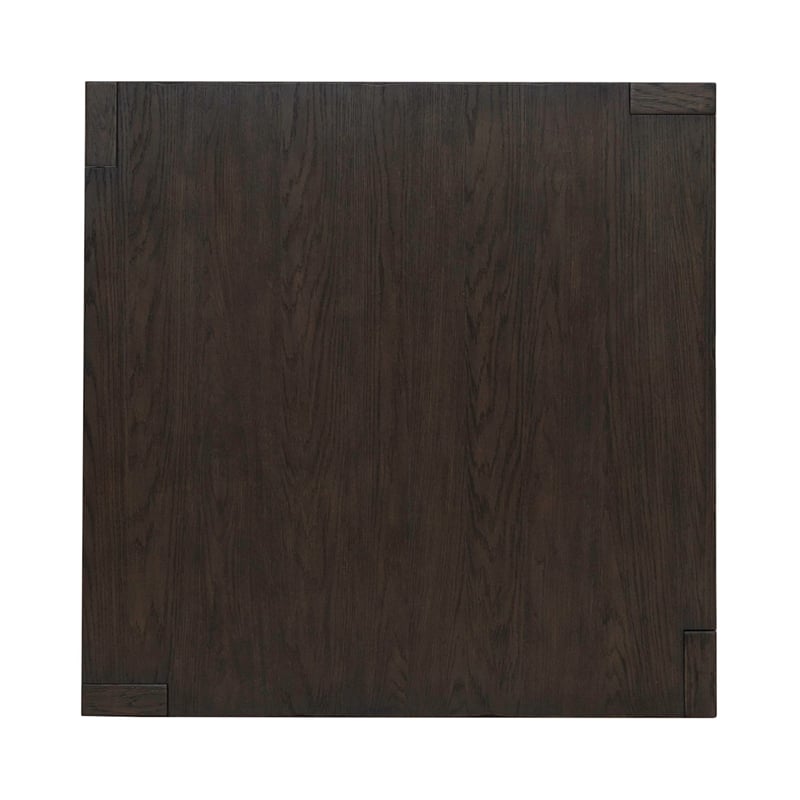 Liberty Furniture Lennox Hill Oversized Square Cocktail Table - Brown