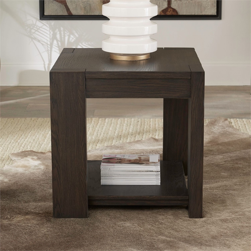 Liberty Furniture Lennox Hill End Table - Brown