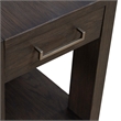 Liberty Furniture Lennox Hill Chairside Table - Brown