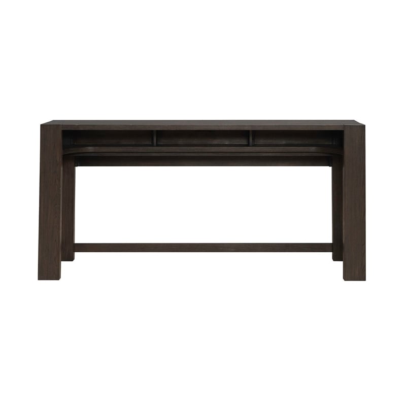 Liberty Furniture Lennox Hill Console Bar Table - Brown