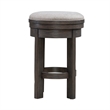 Liberty Furniture Lennox Hill Uph Swivel Console Stool - Brown