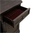 Liberty Furniture Grant Park Rubber Wood Wine Buffet in Cappuccino
