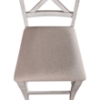 Liberty Furniture Ocean Isle Uph X Back Counter Chair (RTA) - Set of 2 - White