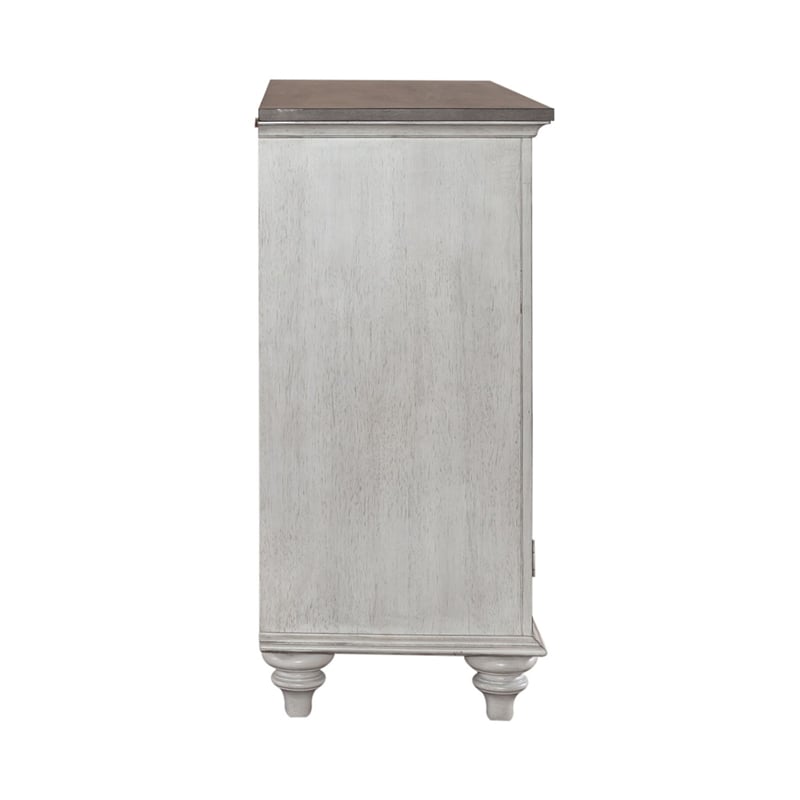 Liberty Furniture Ocean Isle Hutch & Buffet - White