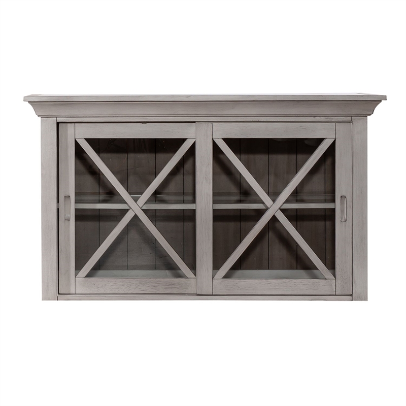 Liberty Furniture Ocean Isle Hutch & Buffet - White