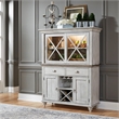Liberty Furniture Ocean Isle Hutch & Buffet - White