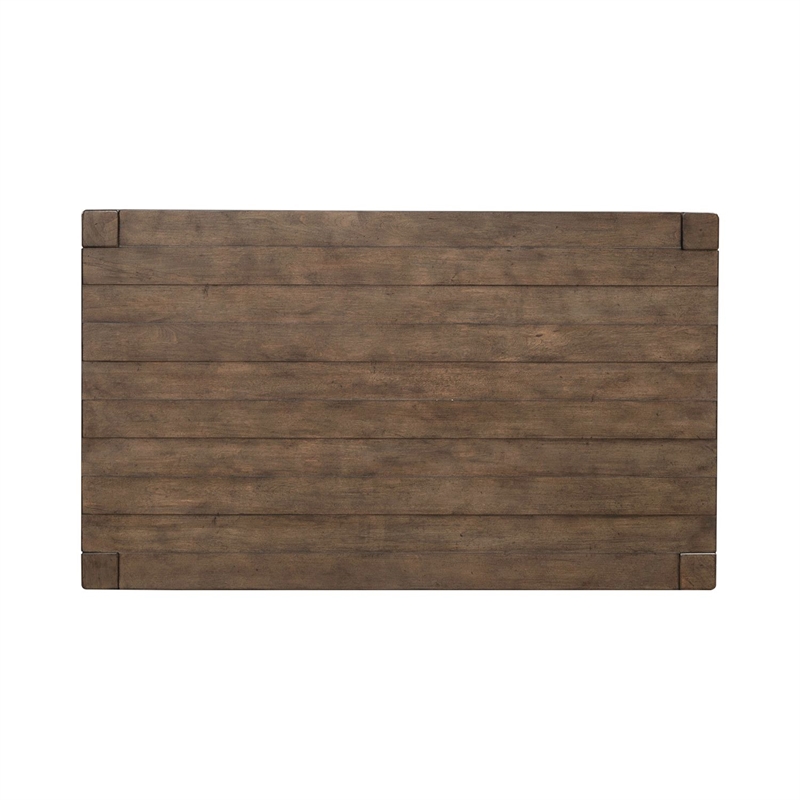 Liberty Furniture Broadmore Rectangular Cocktail Table - Brown